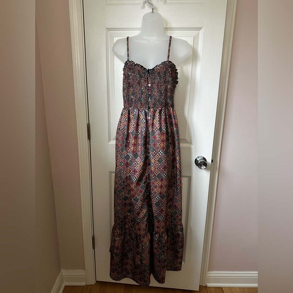 World Market Multi-color Maxi Dress